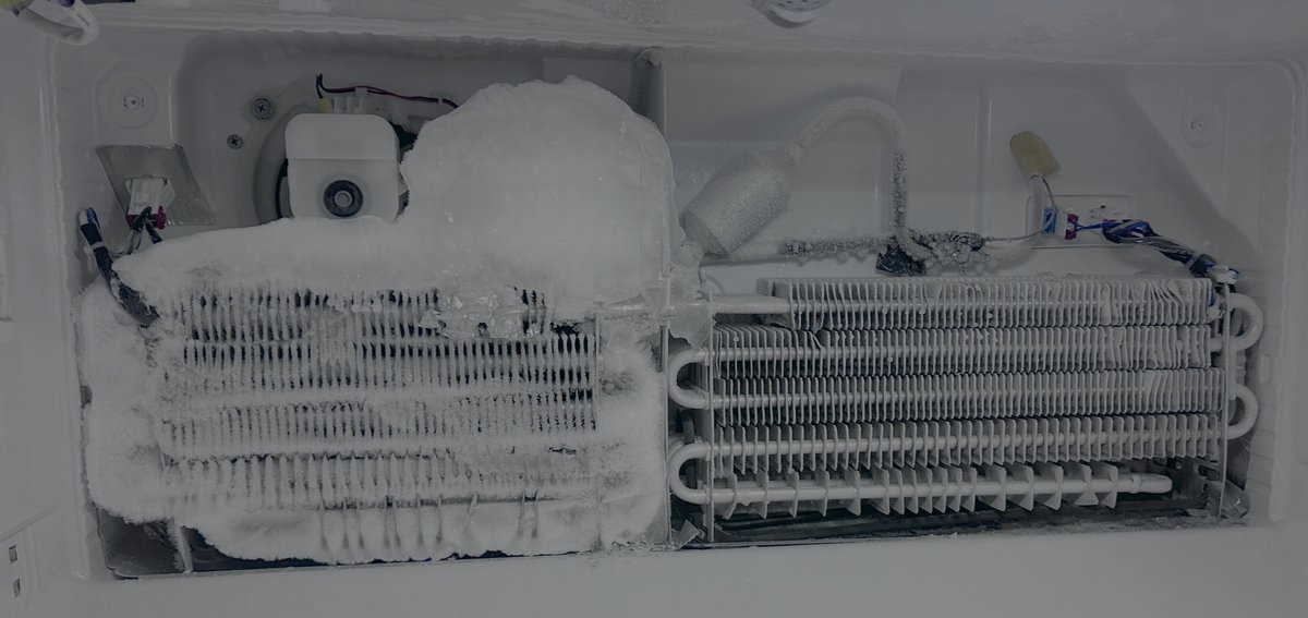 Easy Appliances Repair technician diagnosing a refrigerator in a Denver home